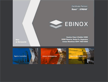 Tablet Screenshot of ebinox.com.ar